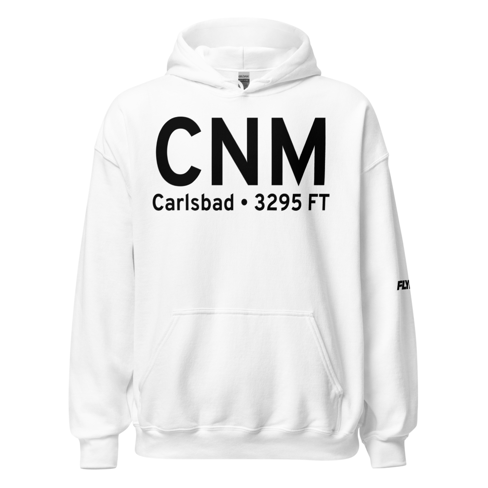 Carlsbad (KCNM) Airport Hoodie Sweatshirt 
