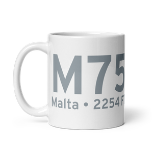 Malta (KM75) Airport Mug