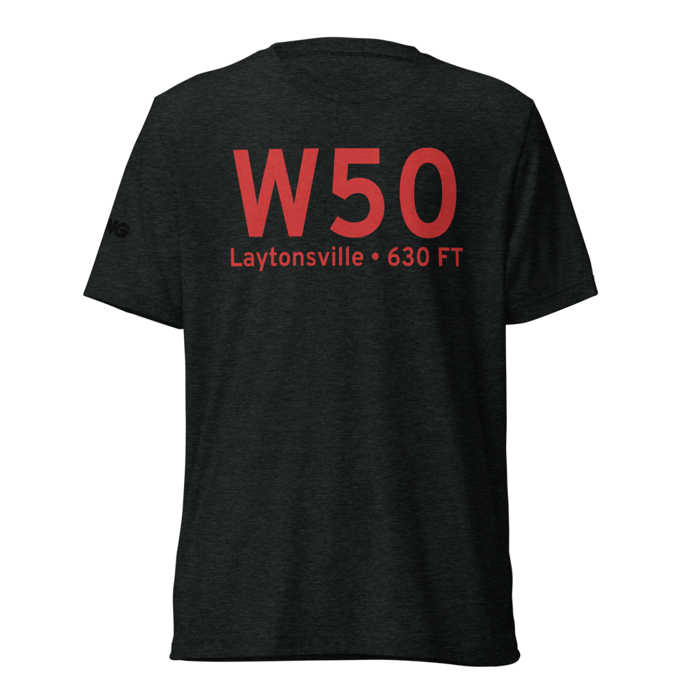 Laytonsville (W50) Airport Tri-blend T-Shirt 