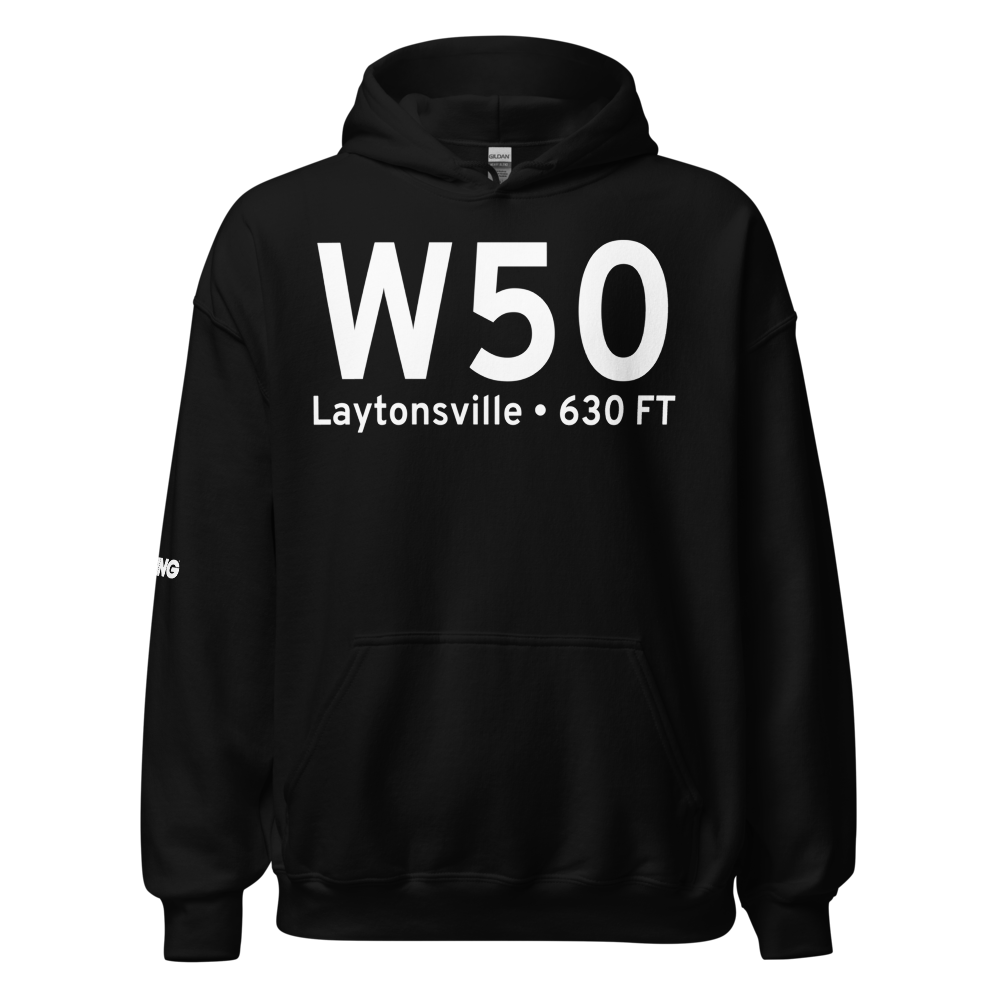 Laytonsville (W50) Airport Hoodie Sweatshirt 
