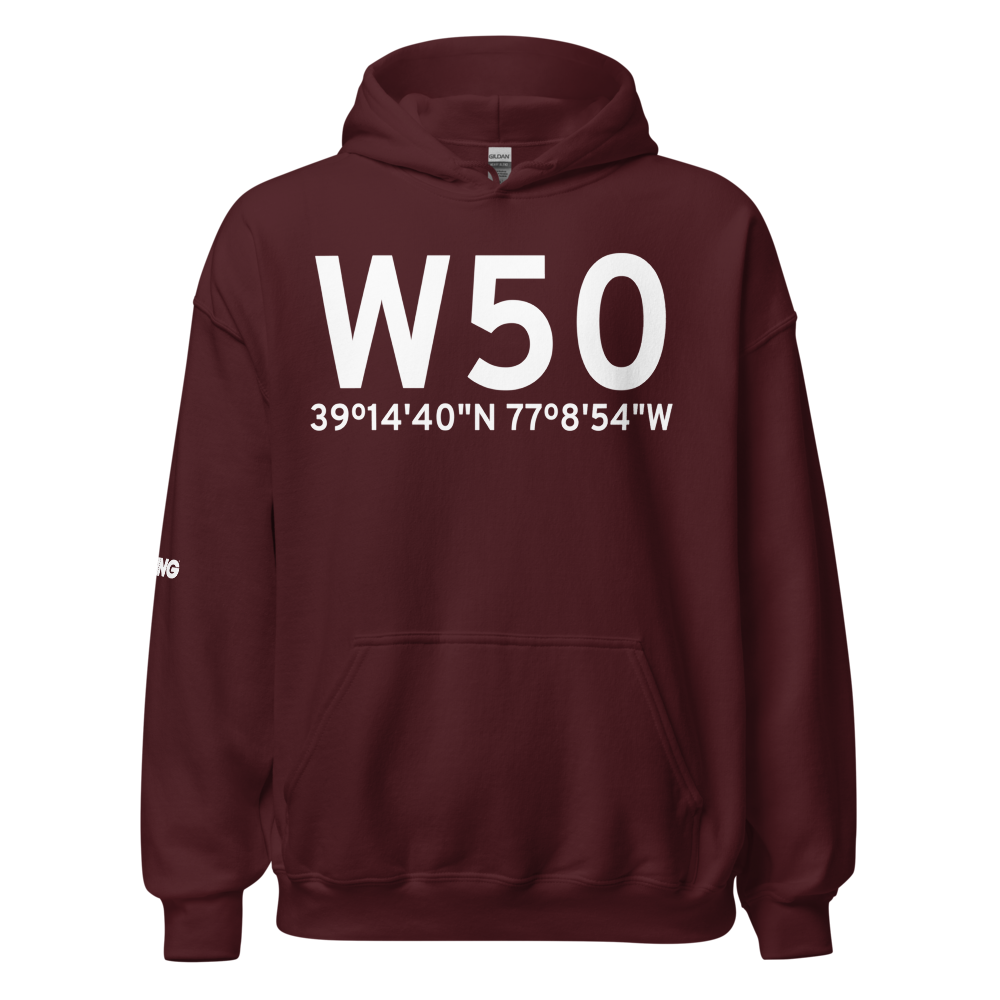 Laytonsville (W50) Airport Hoodie Sweatshirt 