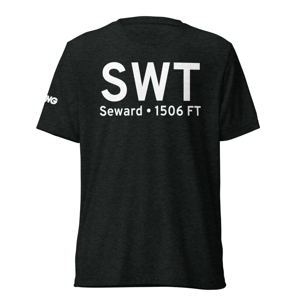 Seward (KSWT) Airport Tri-blend T-Shirt 