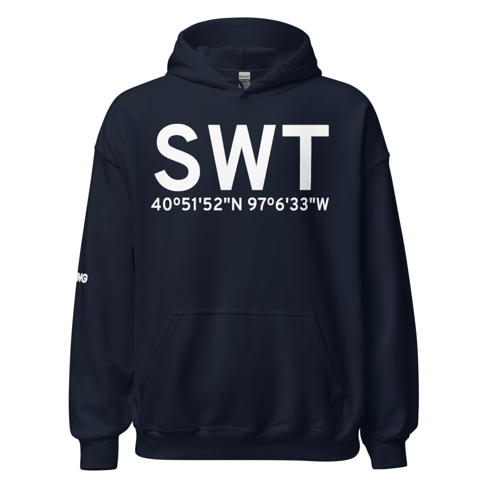 Seward (KSWT) Airport Hoodie Sweatshirt 
