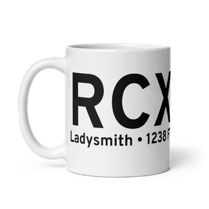 Ladysmith (KRCX) Airport Mug