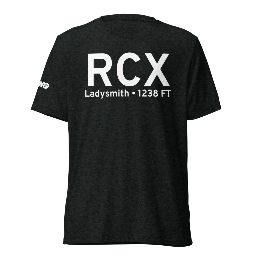 Ladysmith (KRCX) Airport Tri-blend T-Shirt 