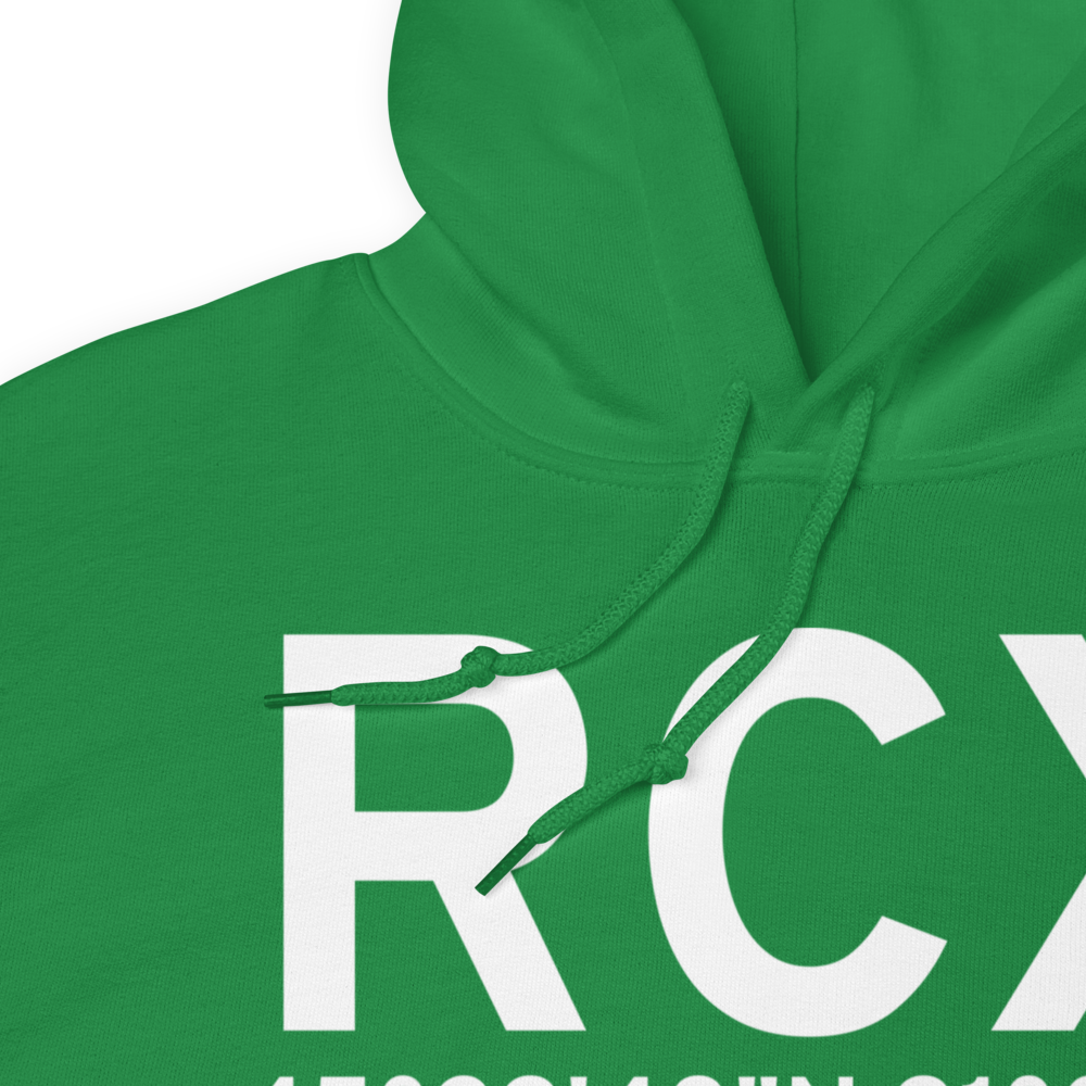 Ladysmith (KRCX) Airport Hoodie Sweatshirt 