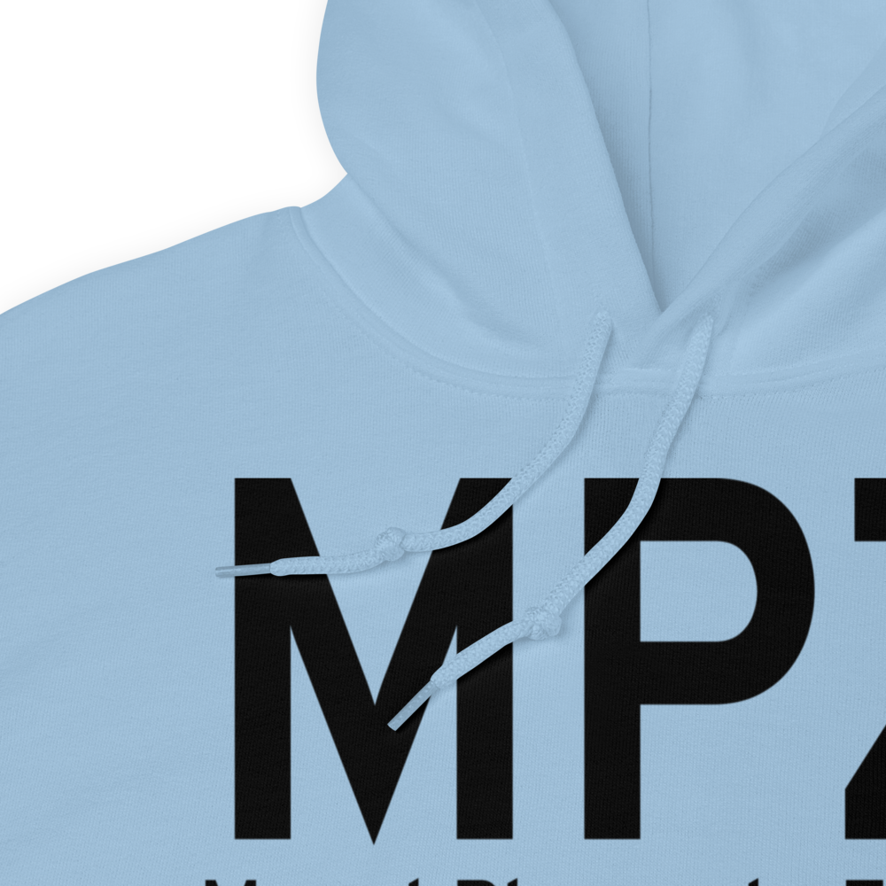 Mount Pleasant (KMPZ) Airport Hoodie Sweatshirt 