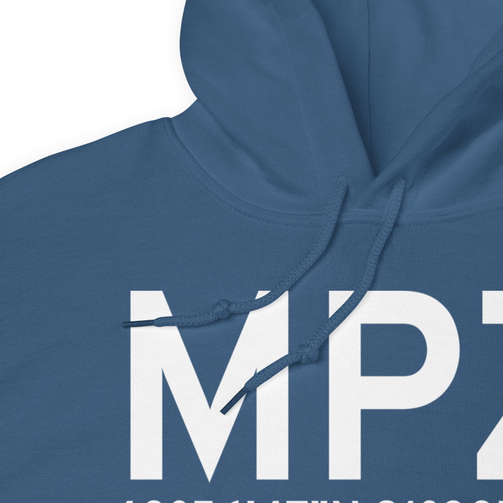 Mount Pleasant (KMPZ) Airport Hoodie Sweatshirt 