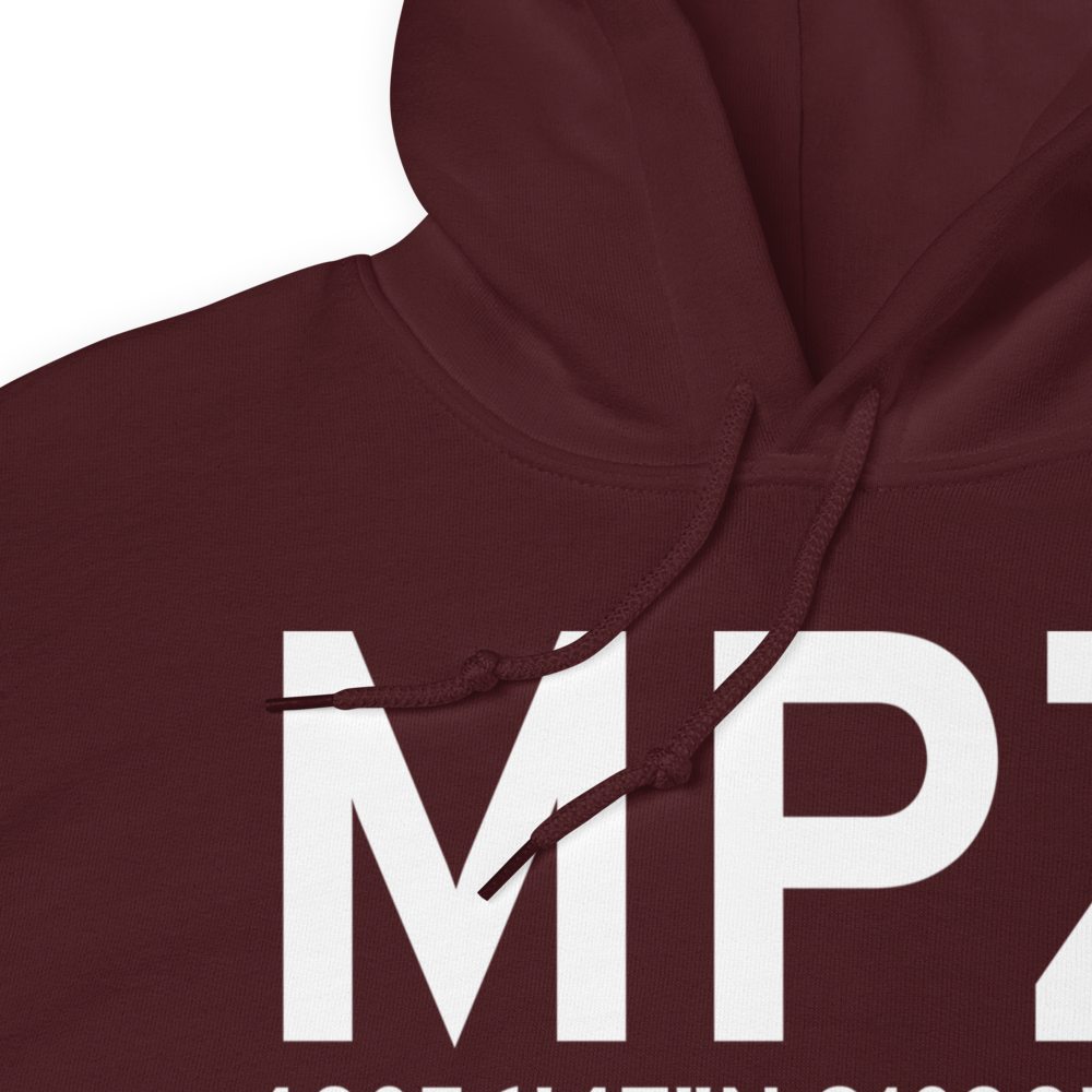 Mount Pleasant (KMPZ) Airport Hoodie Sweatshirt 