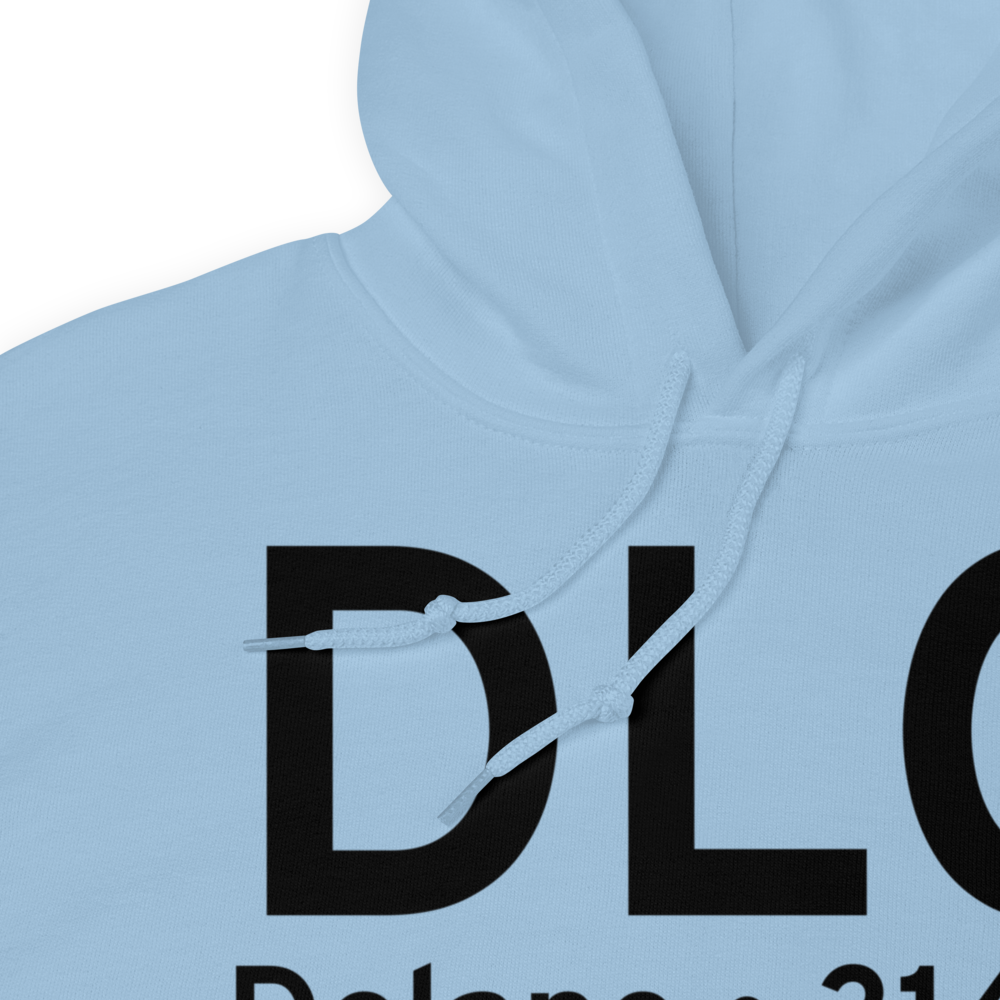 Delano (KDLO) Airport Hoodie Sweatshirt 