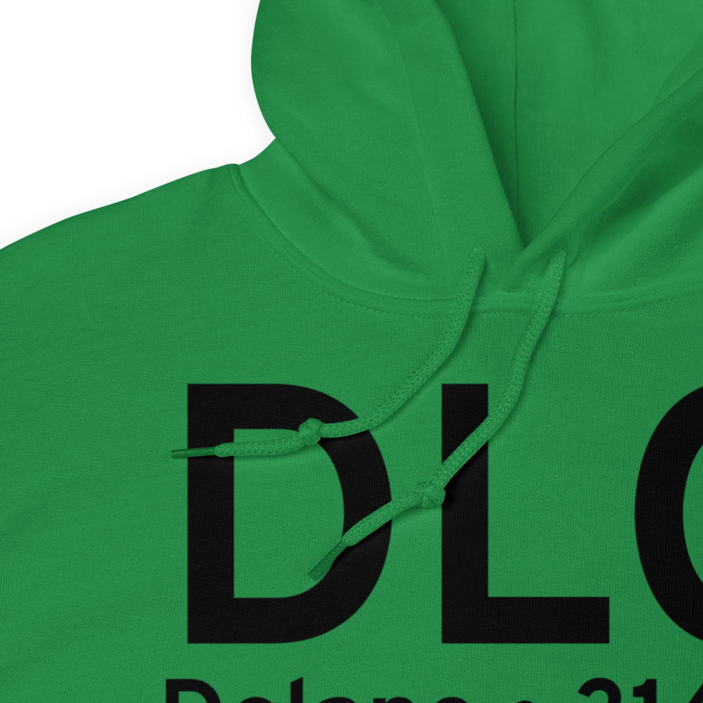 Delano (KDLO) Airport Hoodie Sweatshirt 
