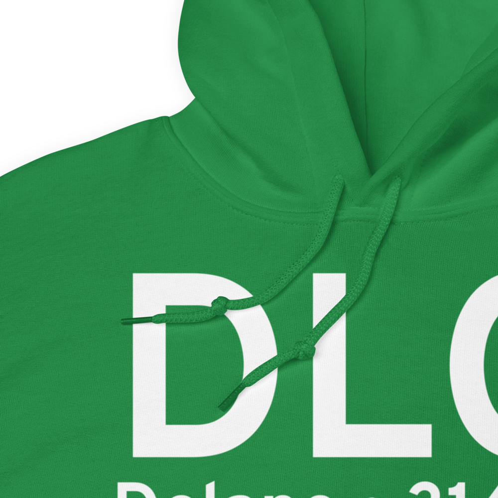 Delano (KDLO) Airport Hoodie Sweatshirt 