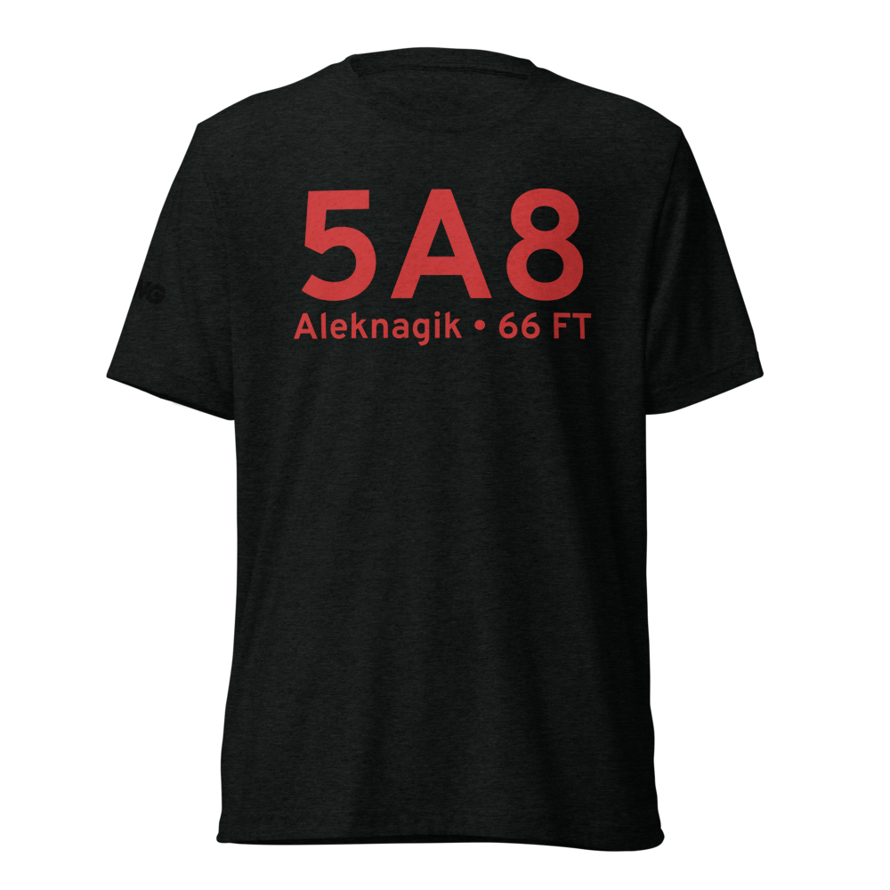 Aleknagik (5A8) Airport Tri-blend T-Shirt 