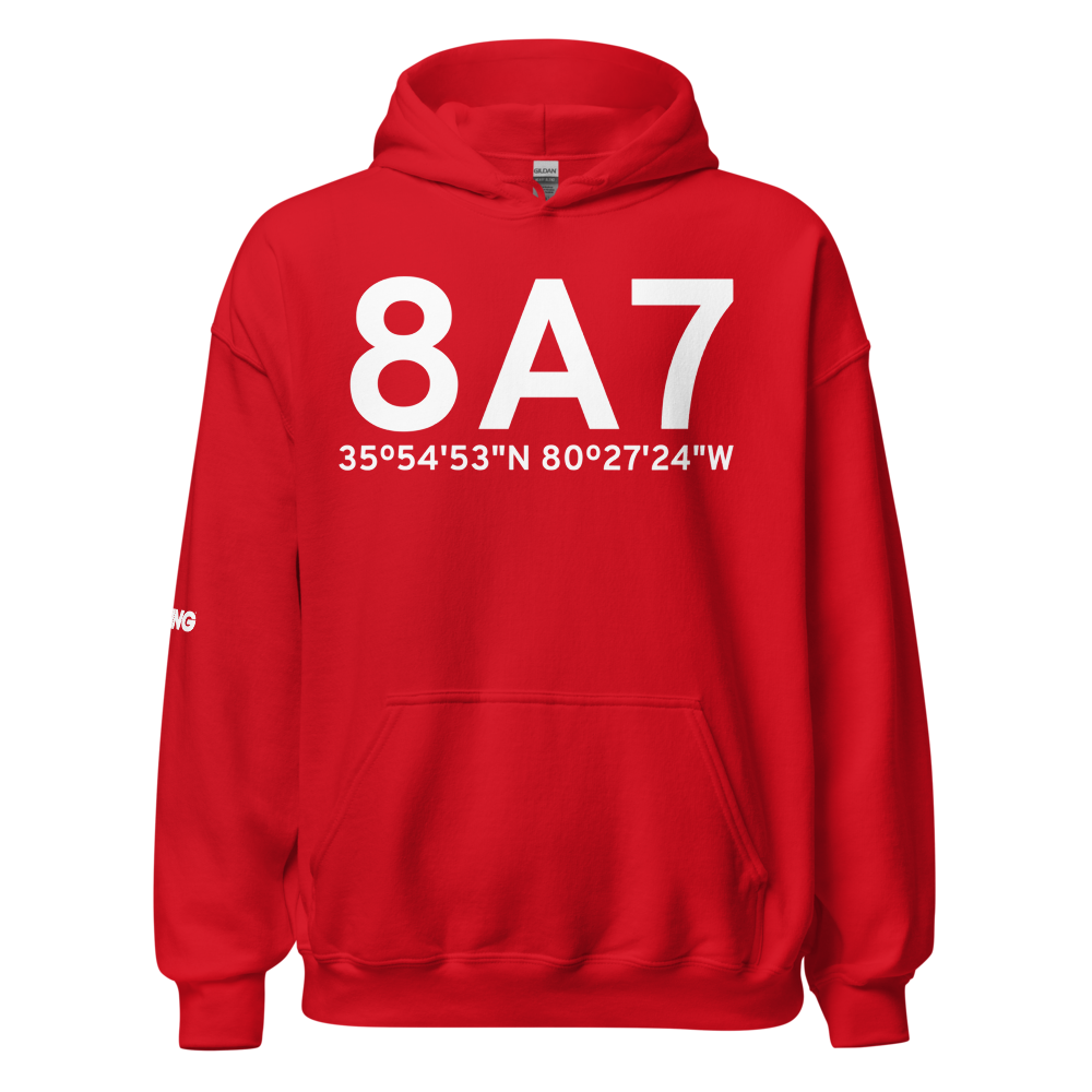 Mocksville (8A7) Airport Hoodie Sweatshirt 