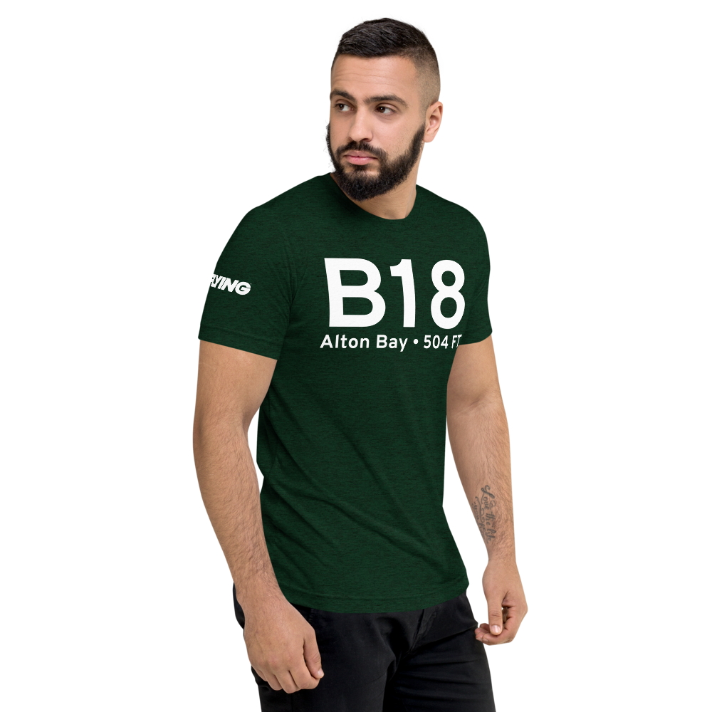 Alton Bay (B18) Airport Tri-blend T-Shirt 