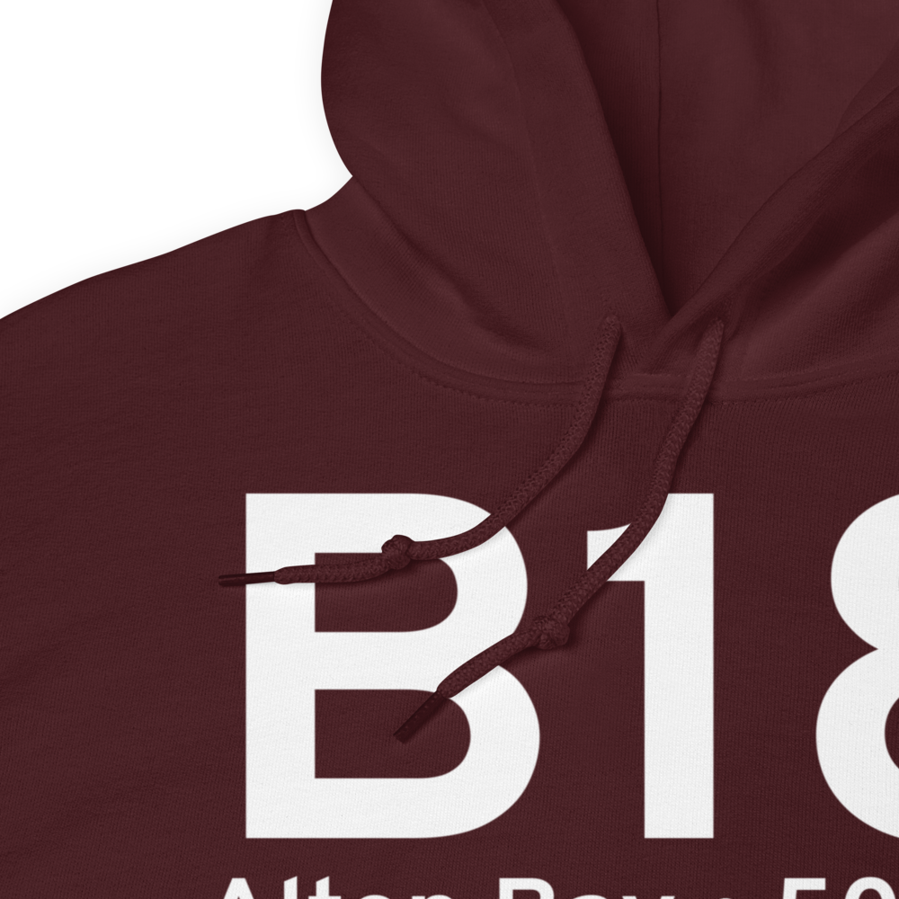 Alton Bay (B18) Airport Hoodie Sweatshirt 