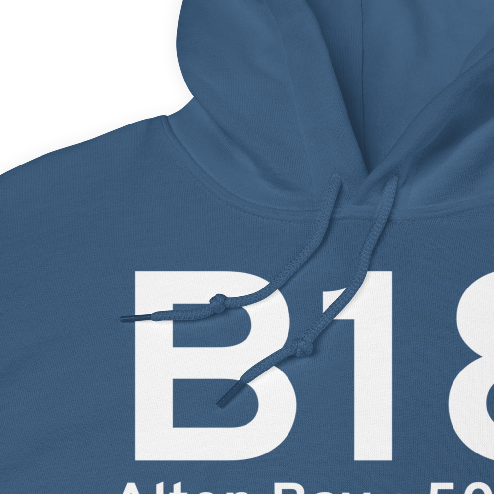 Alton Bay (B18) Airport Hoodie Sweatshirt 