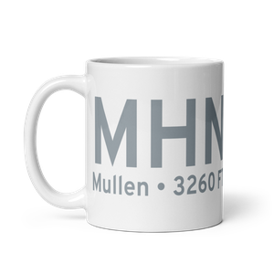 Mullen (MHN) Airport Mug