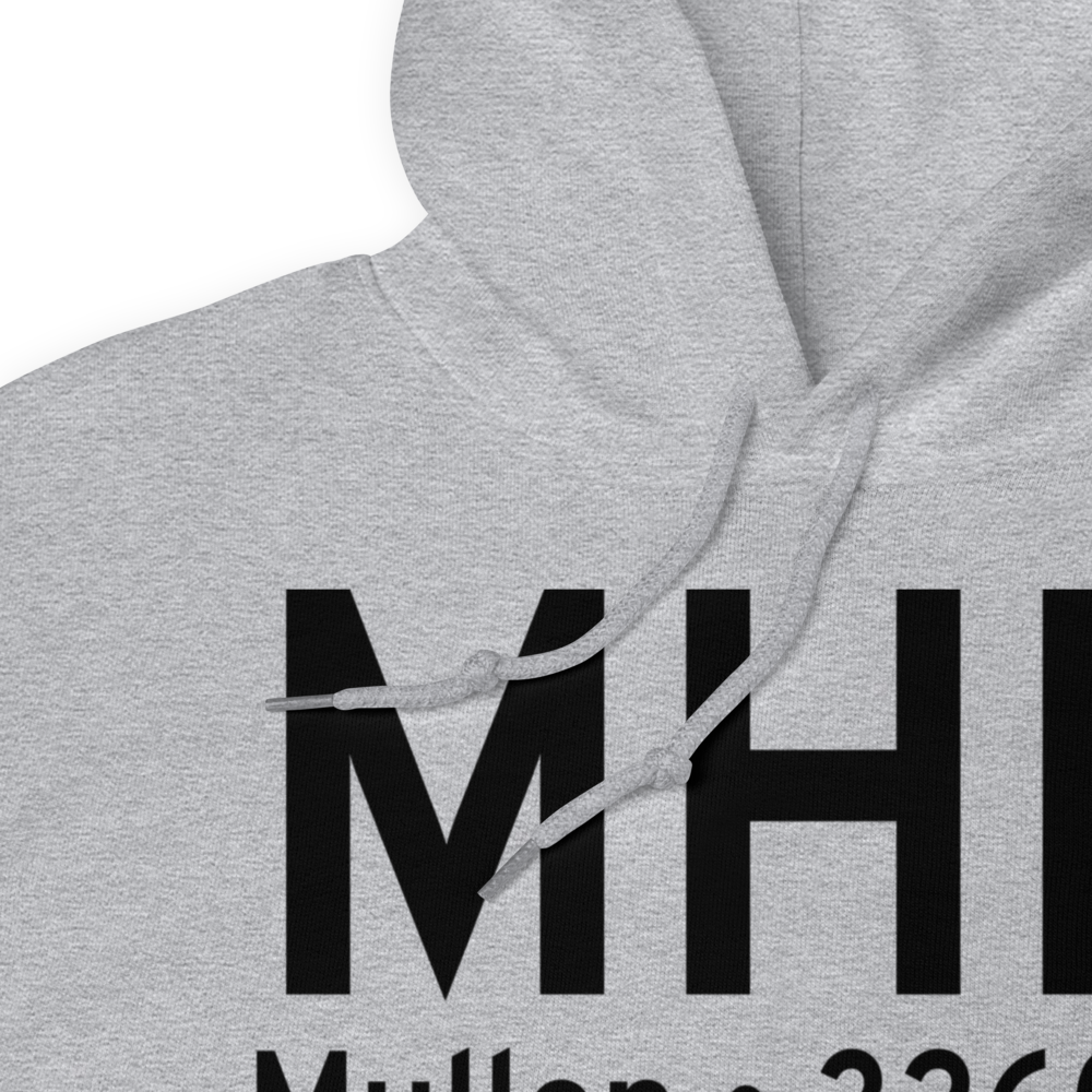Mullen (MHN) Airport Hoodie Sweatshirt 
