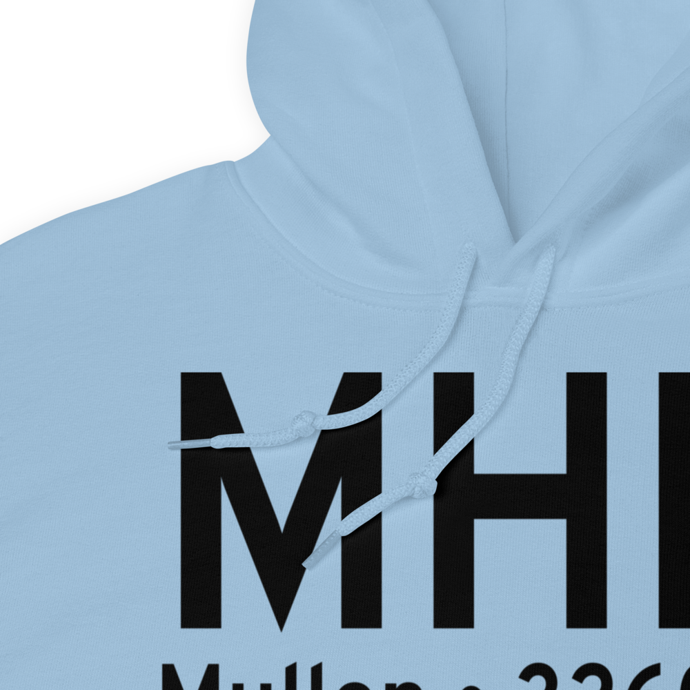 Mullen (MHN) Airport Hoodie Sweatshirt 
