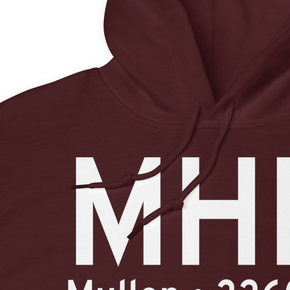 Mullen (MHN) Airport Hoodie Sweatshirt 