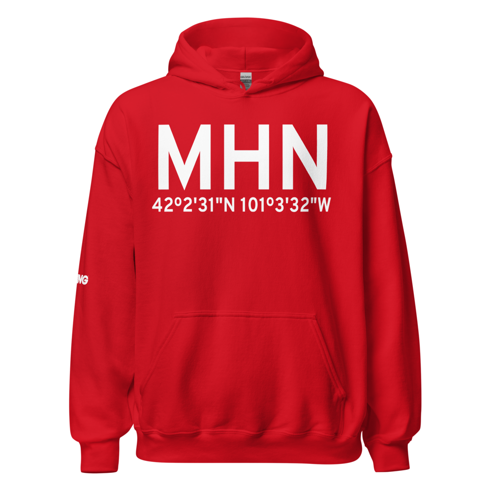 Mullen (MHN) Airport Hoodie Sweatshirt 