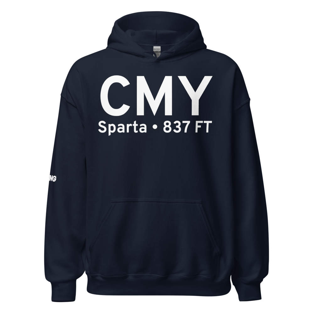 Sparta (KCMY) Airport Hoodie Sweatshirt 