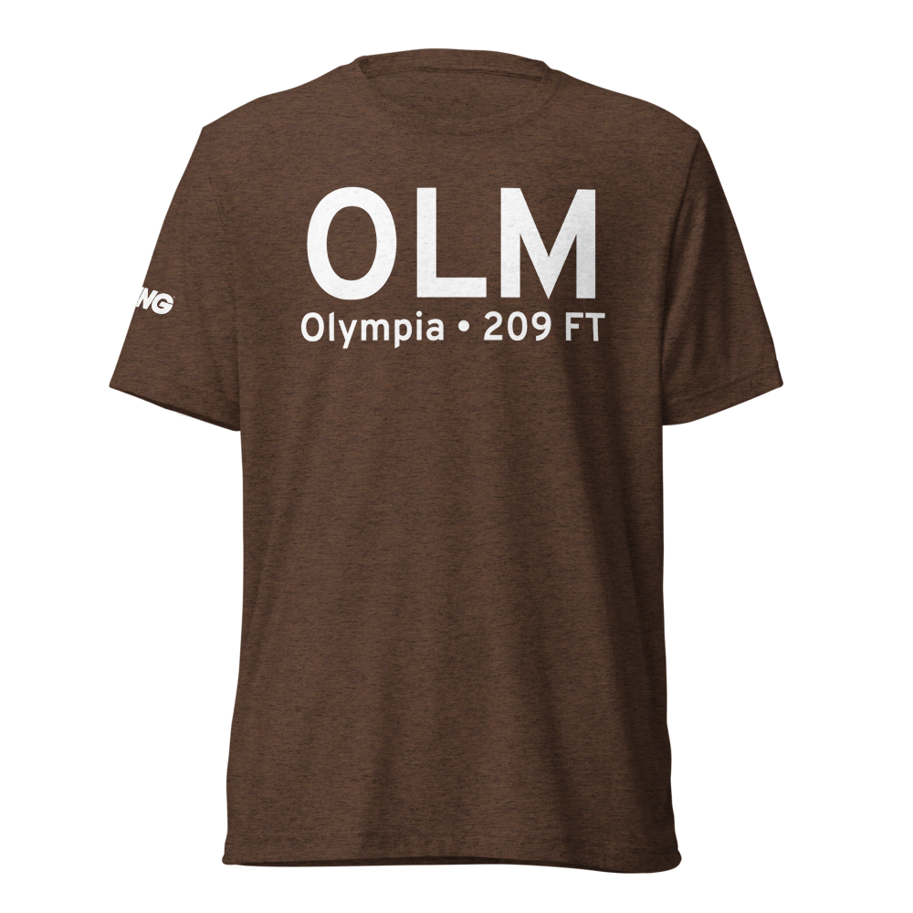 Olympia (KOLM) Airport Tri-blend T-Shirt 