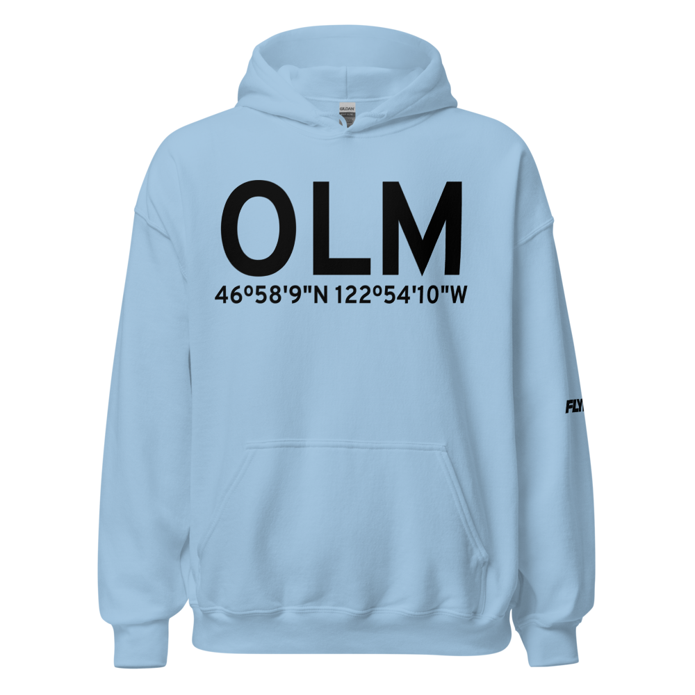 Olympia (KOLM) Airport Hoodie Sweatshirt 
