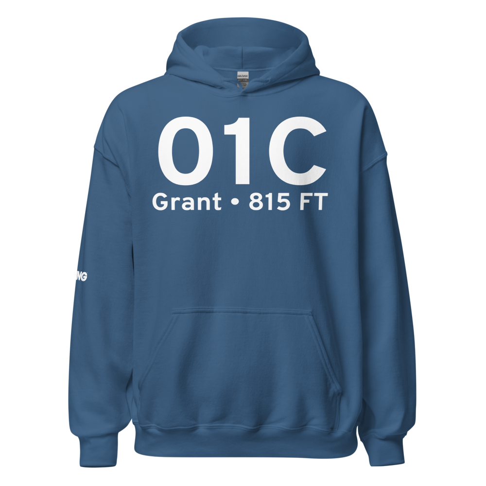 Grant (01C) Airport Hoodie Sweatshirt 