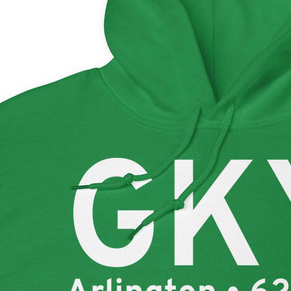 Arlington (KGKY) Airport Hoodie Sweatshirt 