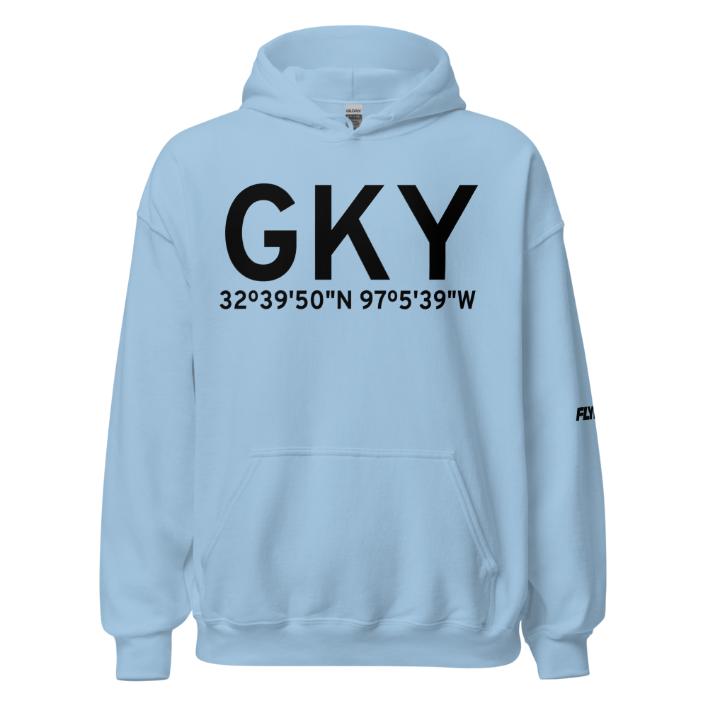 Arlington (KGKY) Airport Hoodie Sweatshirt 