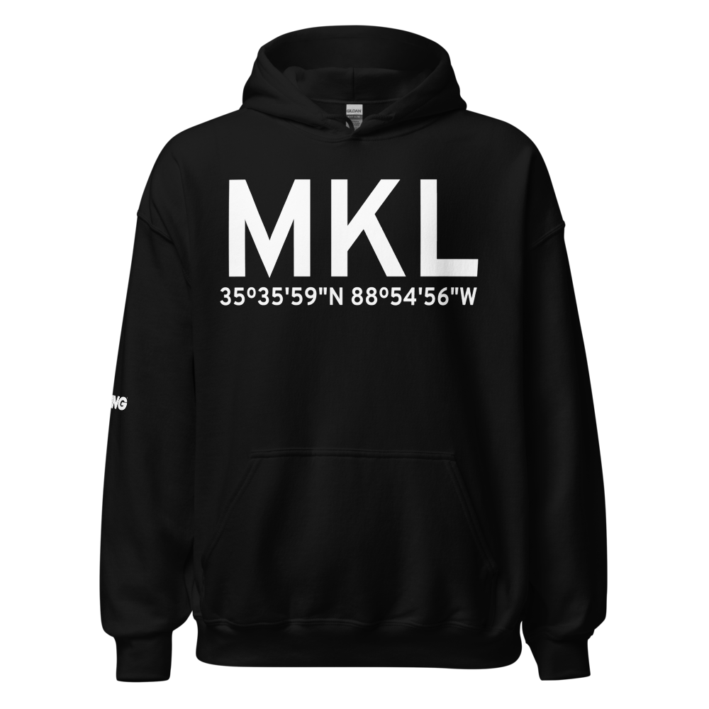 Jackson (KMKL) Airport Hoodie Sweatshirt 