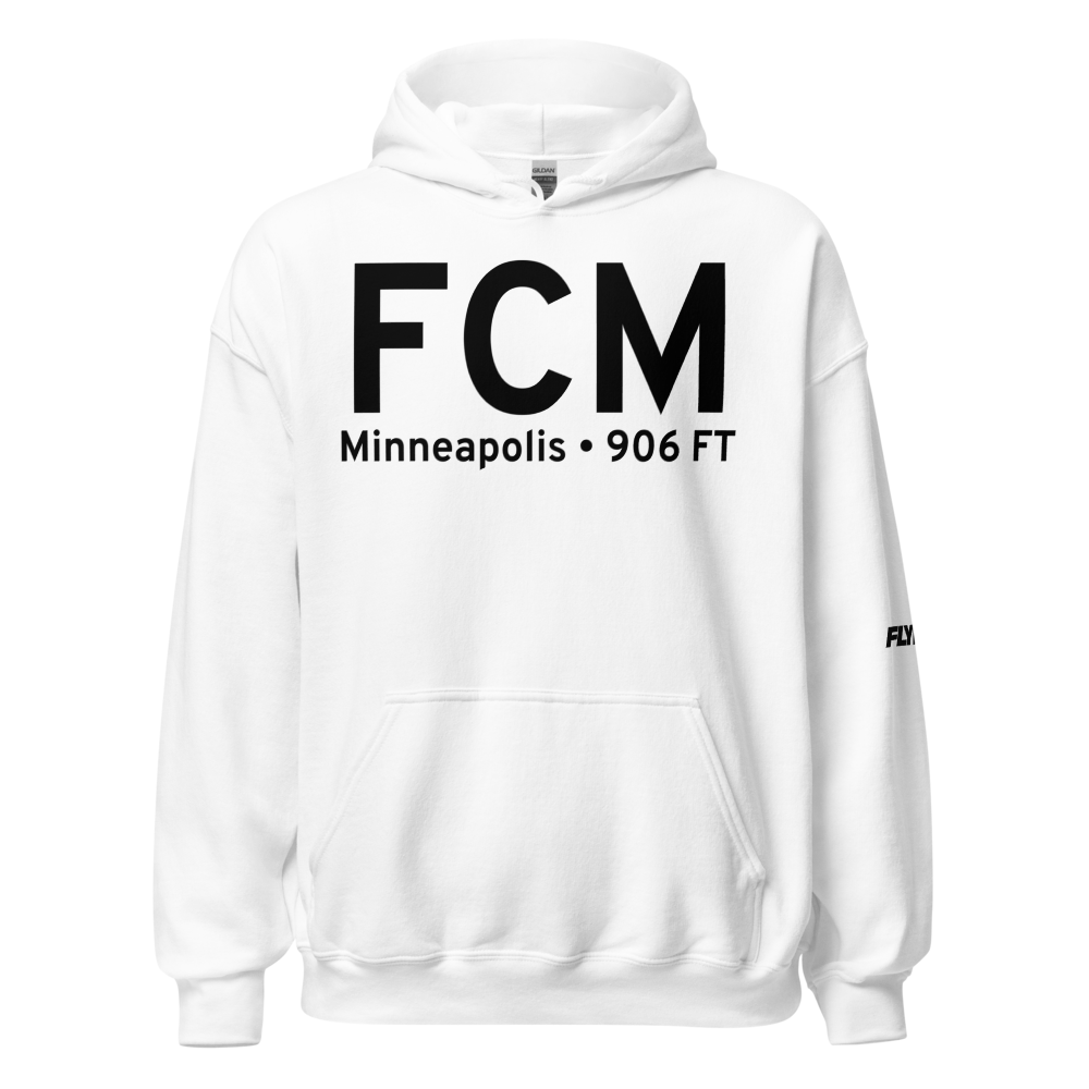 Minneapolis (KFCM) Airport Hoodie Sweatshirt 