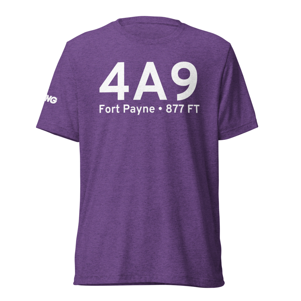 Fort Payne (K4A9) Airport Tri-blend T-Shirt 