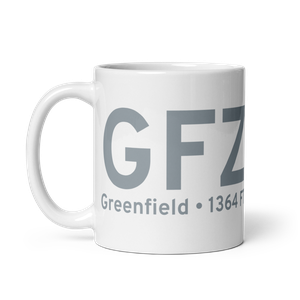 Greenfield (KGFZ) Airport Mug