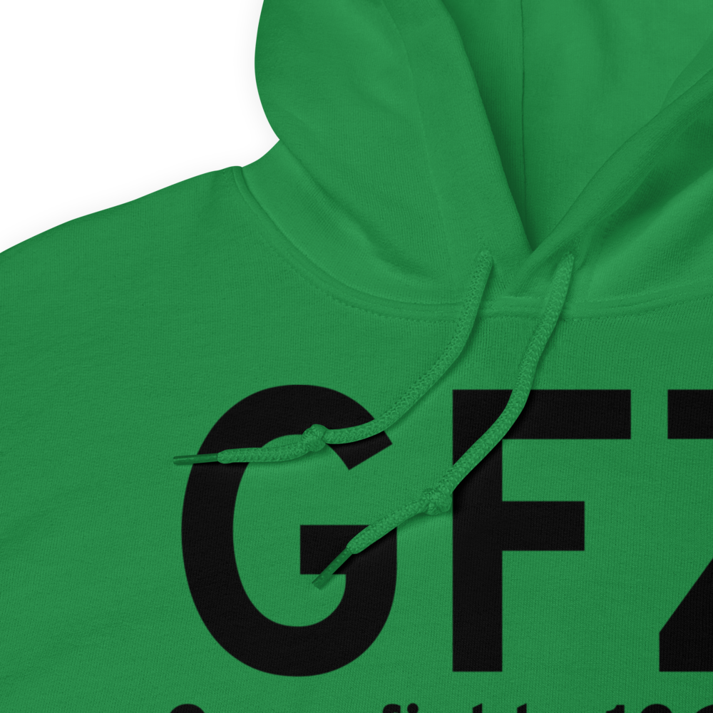 Greenfield (KGFZ) Airport Hoodie Sweatshirt 