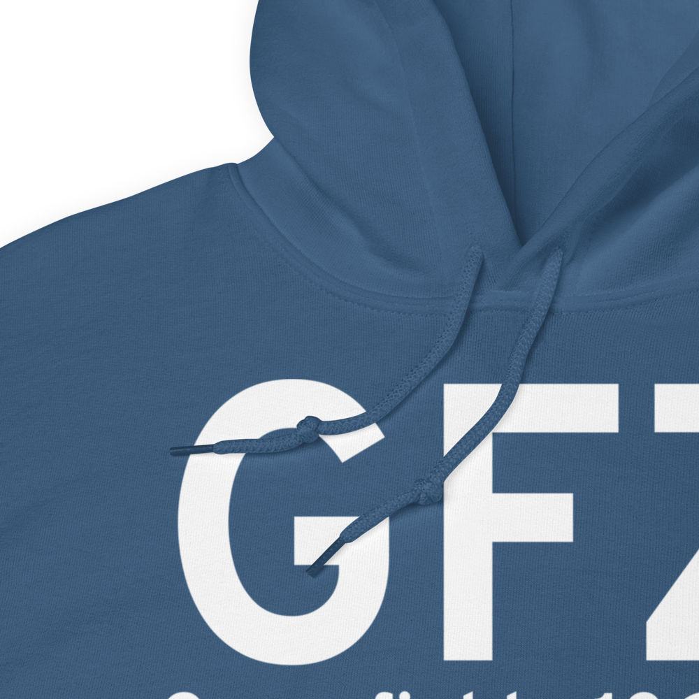 Greenfield (KGFZ) Airport Hoodie Sweatshirt 
