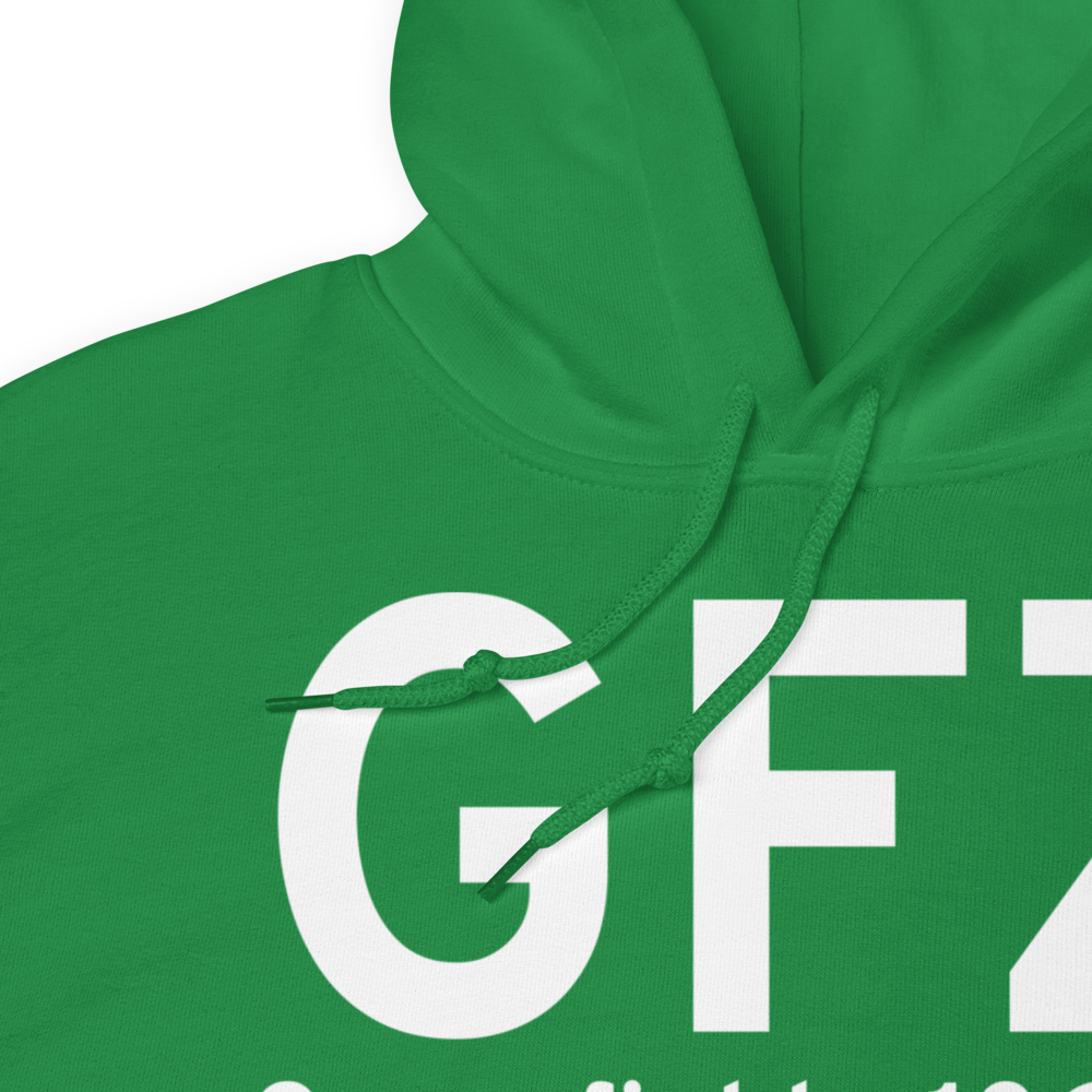 Greenfield (KGFZ) Airport Hoodie Sweatshirt 