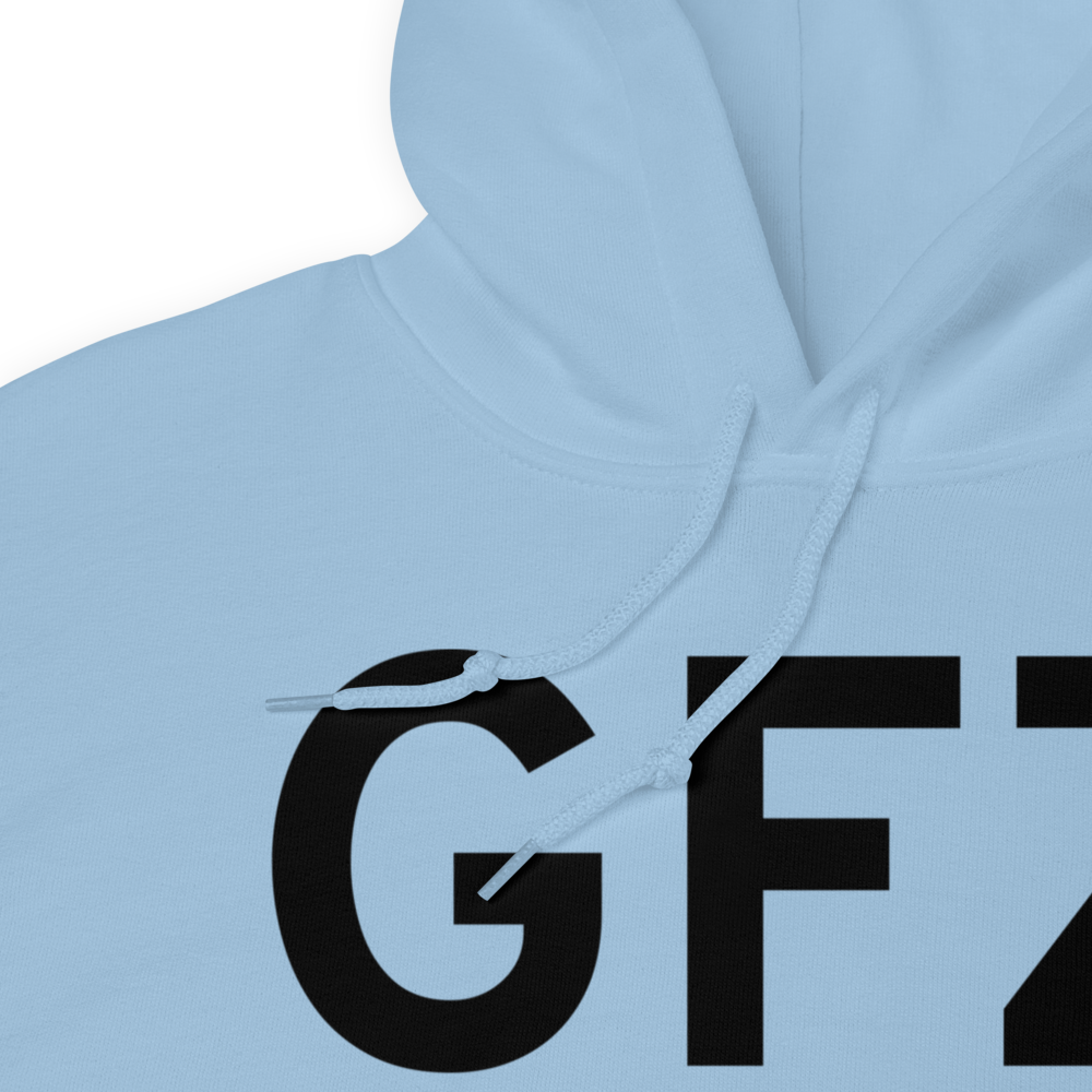 Greenfield (KGFZ) Airport Hoodie Sweatshirt 