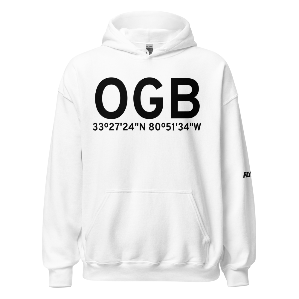 Orangeburg (KOGB) Airport Hoodie Sweatshirt 