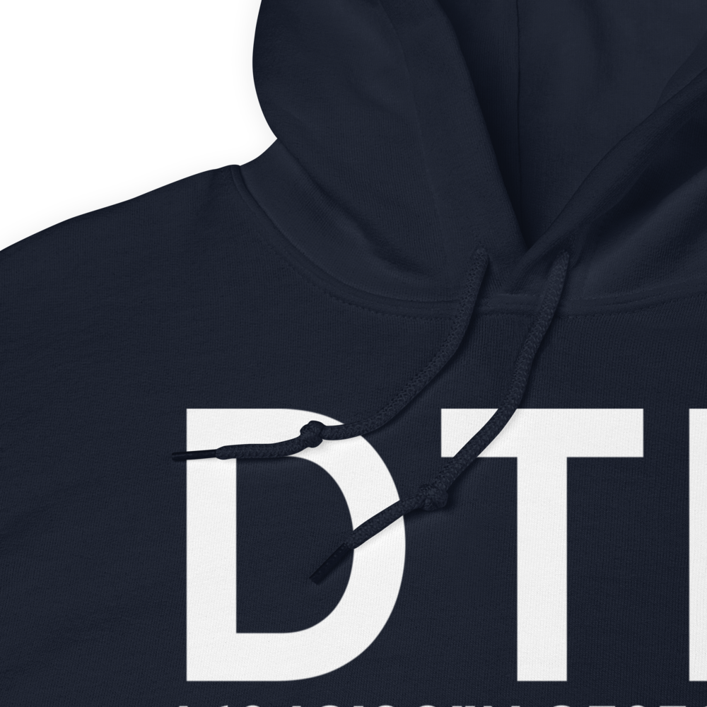 Detroit Lakes (KDTL) Airport Hoodie Sweatshirt 