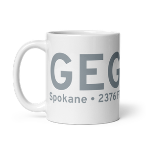 Spokane (KGEG) Airport Mug