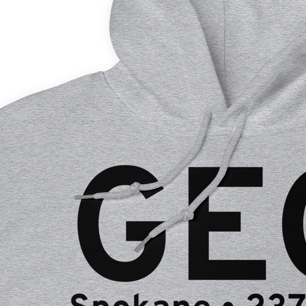 Spokane (KGEG) Airport Hoodie Sweatshirt 