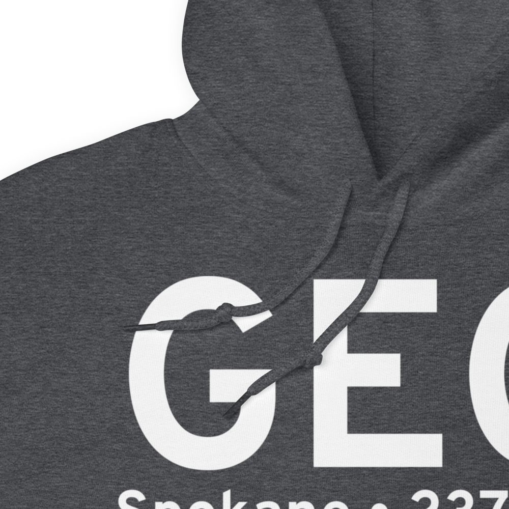 Spokane (KGEG) Airport Hoodie Sweatshirt 