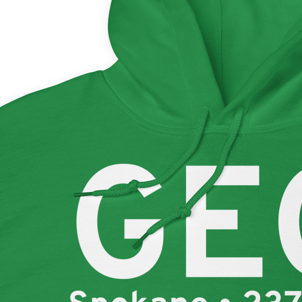 Spokane (KGEG) Airport Hoodie Sweatshirt 