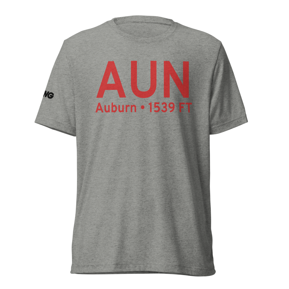 Auburn (KAUN) Airport Tri-blend T-Shirt 