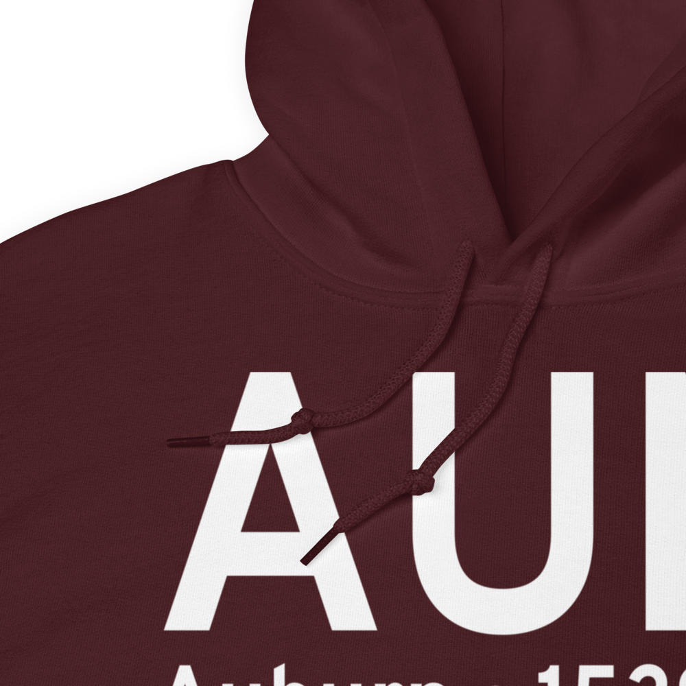 Auburn (KAUN) Airport Hoodie Sweatshirt 