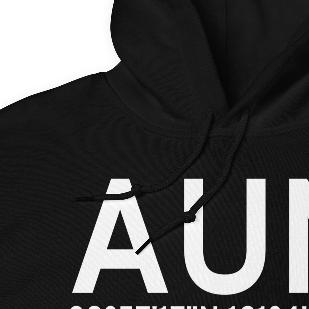 Auburn (KAUN) Airport Hoodie Sweatshirt 