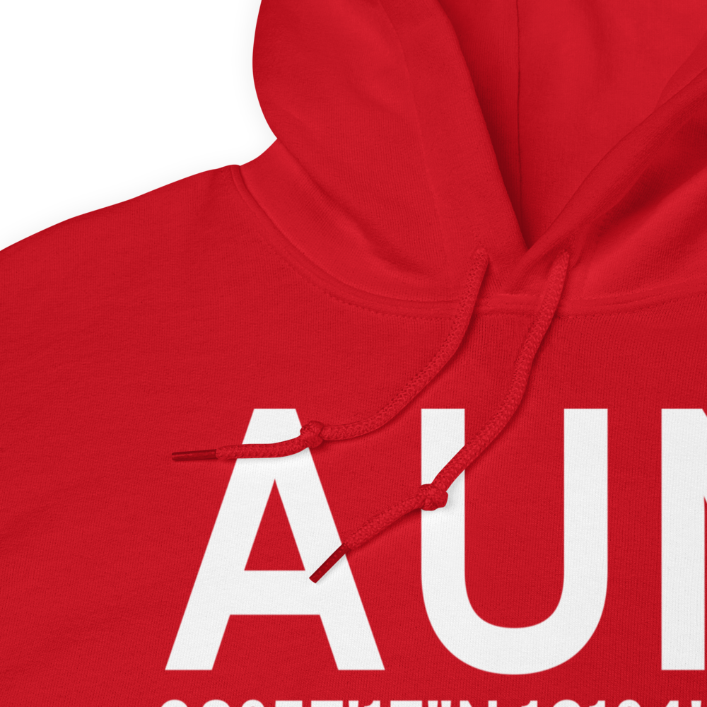 Auburn (KAUN) Airport Hoodie Sweatshirt 